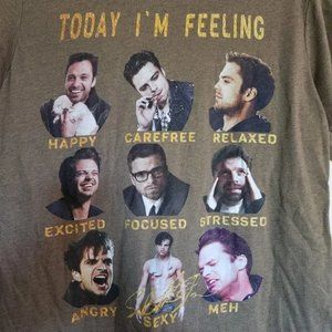 Sebastian Stan Today I'm Feeling Mood Shirt
